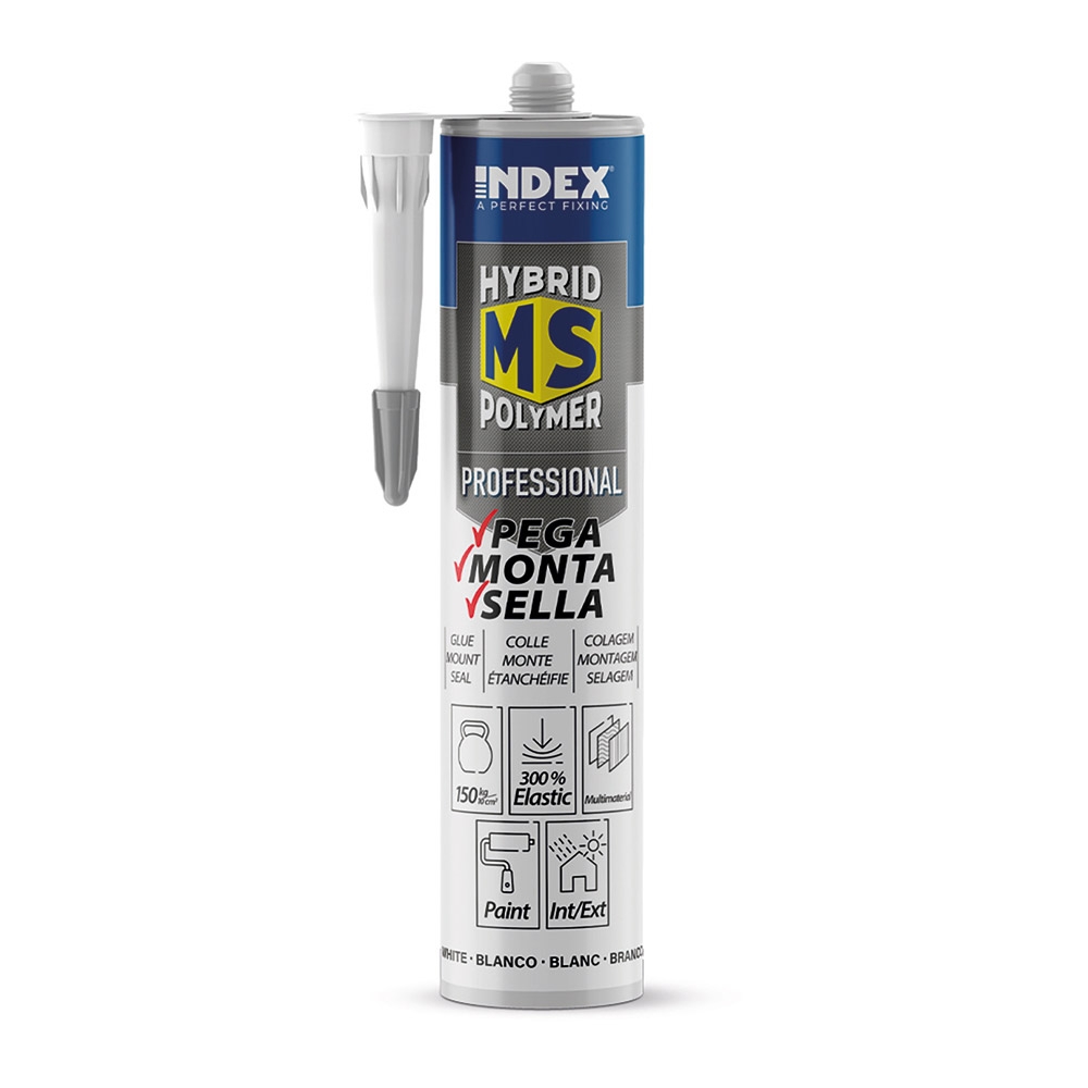 MS-PR - Proff Fugemasse / Lim HVIT 290ml
