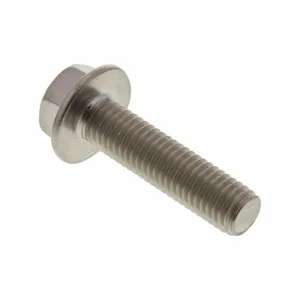 Sekskantskrue med flens A4 Syrefast DIN 6921 (uten låsetenner) M10x50mm, 10, 50
