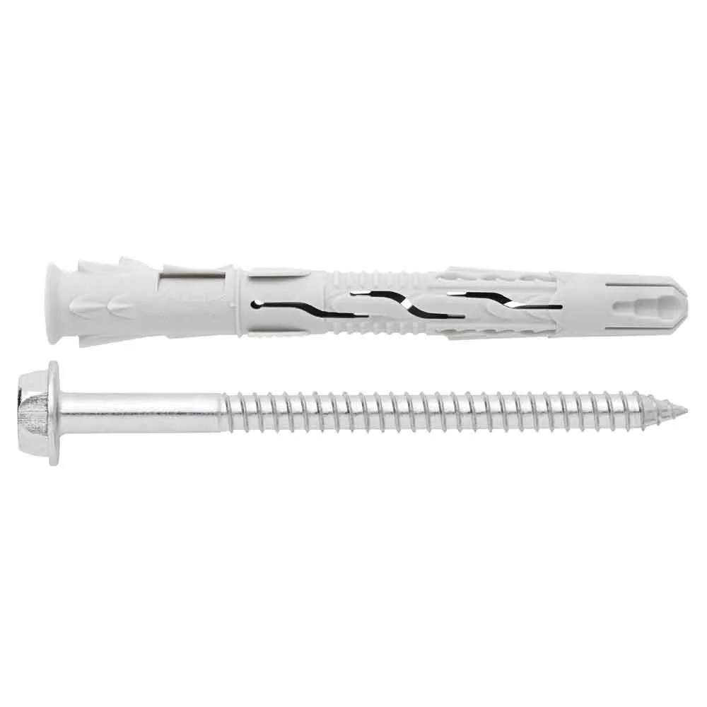 Index Fasadeplugg med sekskanthode og torx 8x100mm Elforsinket - 50 stk.