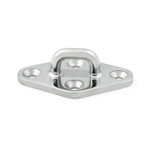 Pad Eye, diamantformet 80mm A4 Syrefast