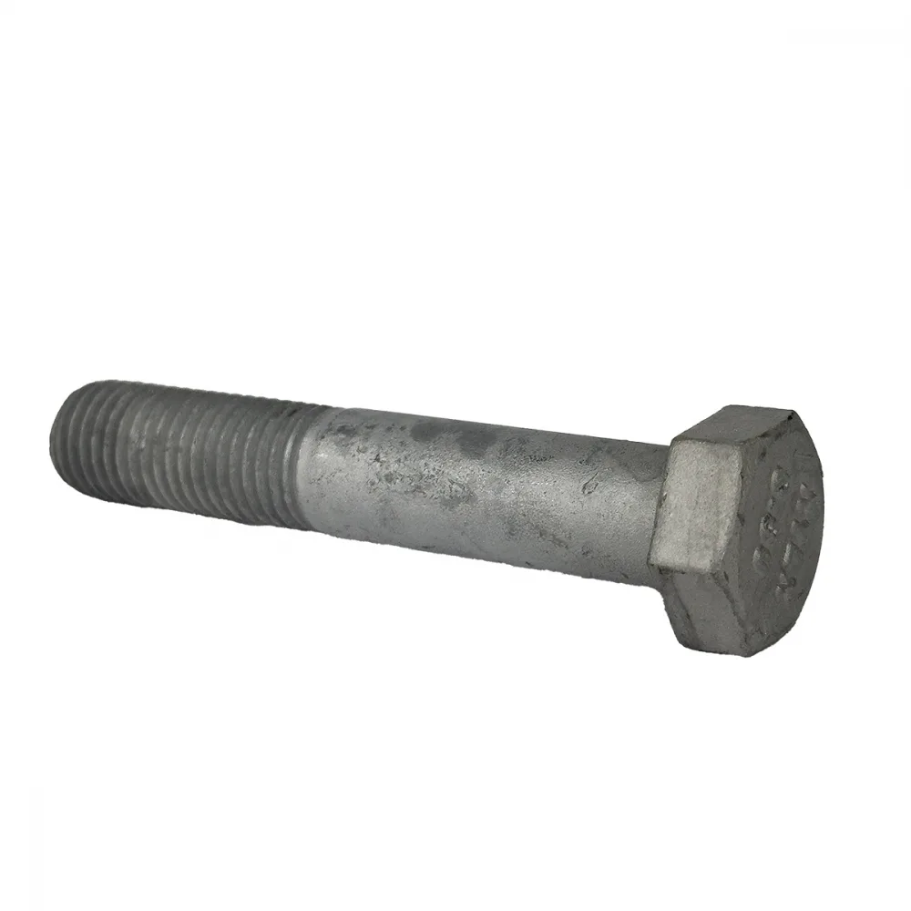 Sekskantskrue HDG 8.8 Delgjenget DIN 931 M12x140mm, 12, 140