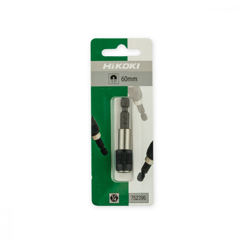 Hikoki Bitsholder 1/4" med hurtigchuck 60mm