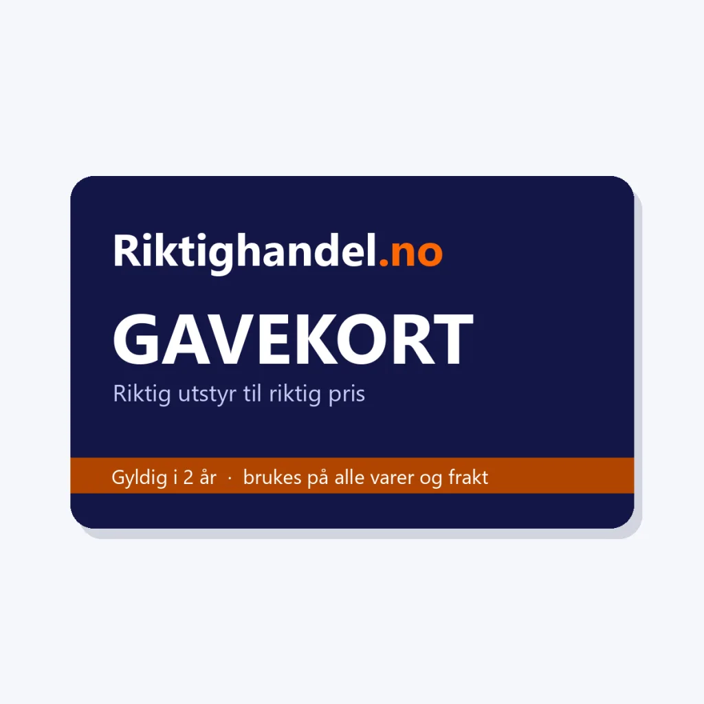 Gavekort fra Riktighandel.no