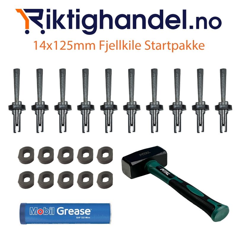 Fjellkile 14x125mm Startpakke