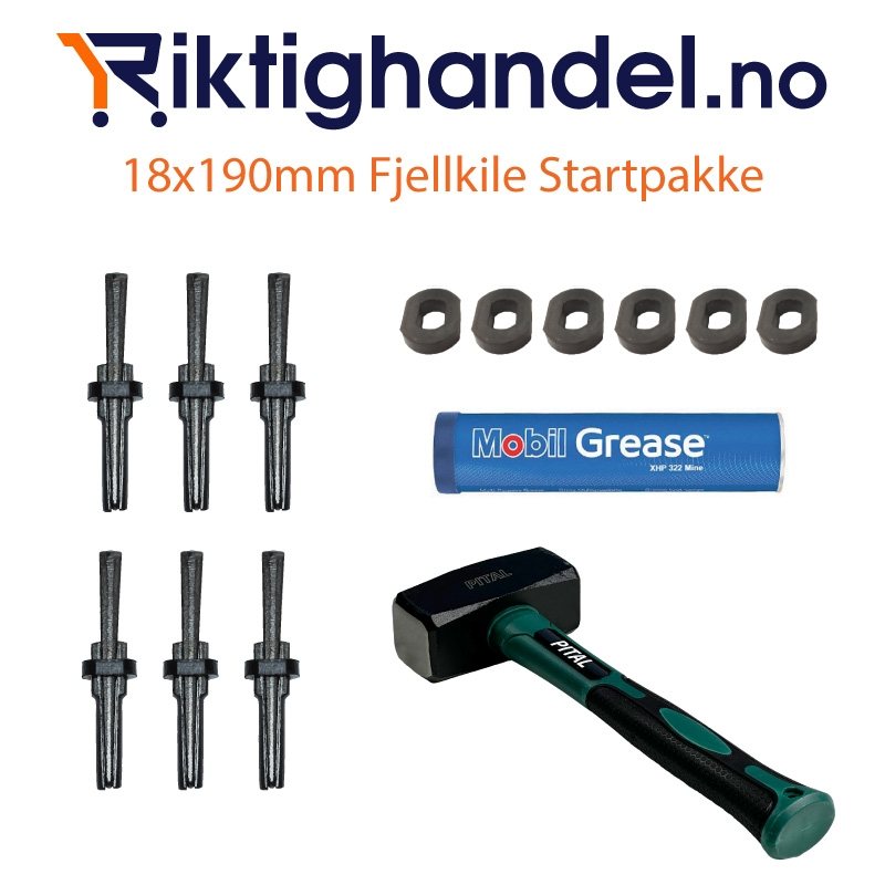 Fjellkile 18x190mm Startpakke