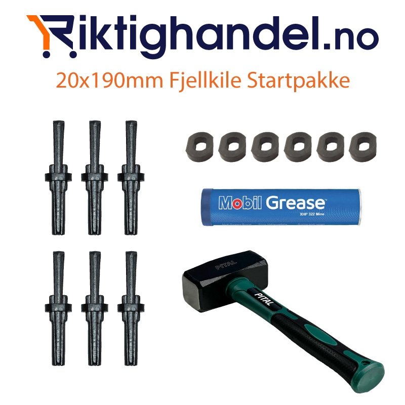Fjellkile 20x190mm Startpakke
